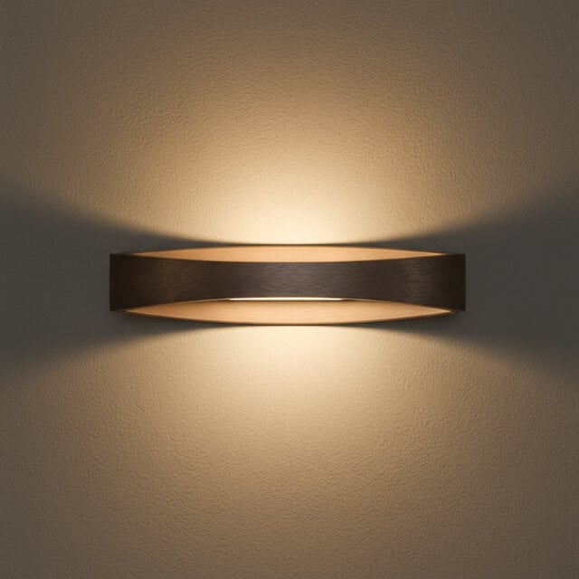 Wandlamp Medusa choco 35 cm