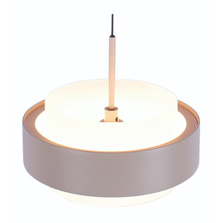 Freelight Modern Scandinavische hanglamp Puleggia 3-lichts rond crème