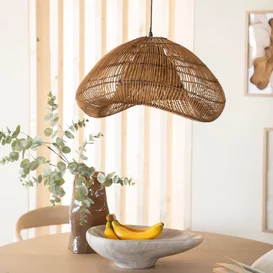 Hanglamp Lunar 1-lichts bruin