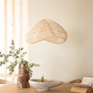 Hanglamp Lunar 1-lichts naturel