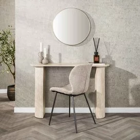 Haltafel Ramona keramiek travertin