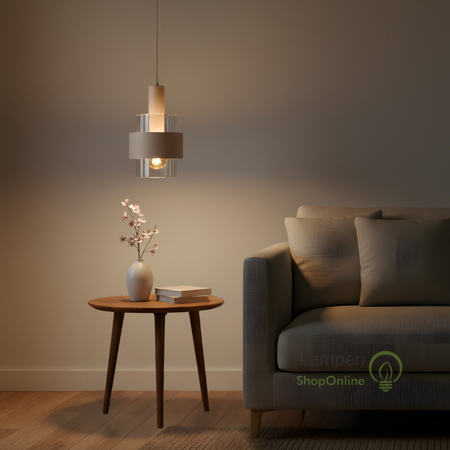 Highlight Modern Scandinavische hanglamp Marrone 1-lichts zand