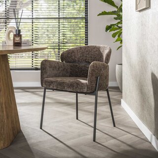 Eetkamerstoel Dandy Hoven taupe