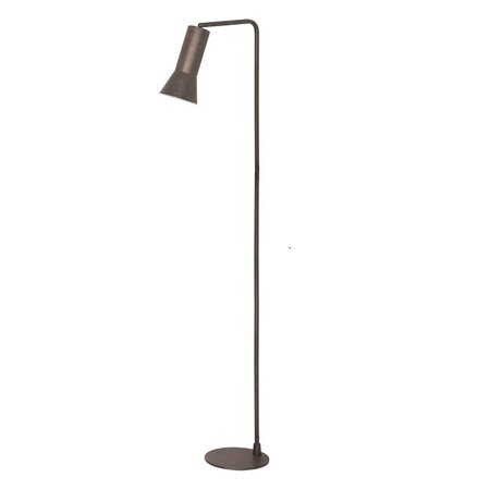Freelight Industriële vloerlamp Spark 1-lichts gun metal