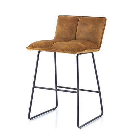 Eleonora Industrial Chique barstoel Ruby oker adore