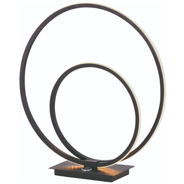 Tafellamp Ophelia zwart 18W