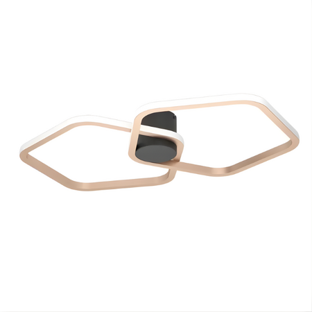 Stars of Light Hotel chique design Plafondlamp Estrella 2-lichts brons