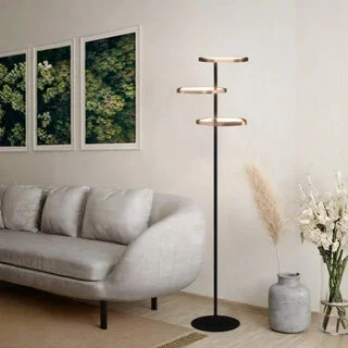Vloerlamp Estrella 3 lichts brons