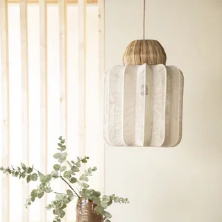Hanglamp Reb 1-lichts crème