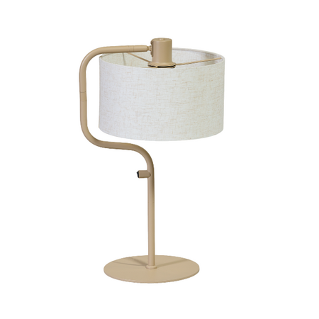 ETH Modern Scandinavische tafellamp Jacqueline 1-lichts crème