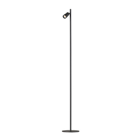 Vloerlamp Liam 1-lichts zwart
