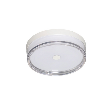ETH Moderne plafondlamp Jill 1-lichts wit IP44 Ø23 cm