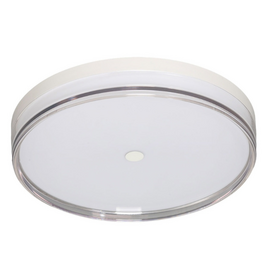 Plafondlamp Jill 1-lichts wit IP44 Ø40 cm