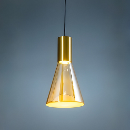 ETH Modern hotel chique hanglamp Lisa 5-lichts messing
