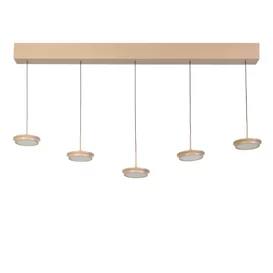 Hanglamp Desiree 5-lichts zand