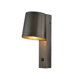 Wandlamp Priscilla 1-lichts Anodic brown