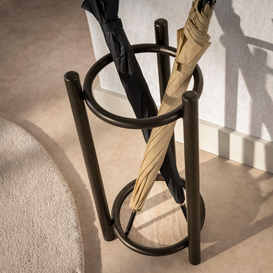 Paraplubak Nala rond Drift brown