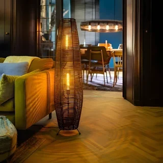 Vloerlamp Cocoon 2-lichts zwart