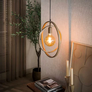 Hanglamp Ozon 1-lichts Beige