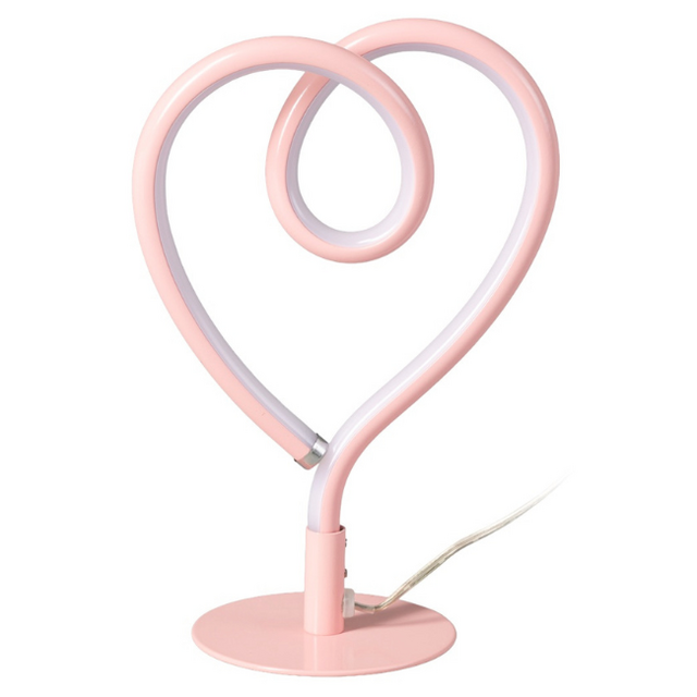 Tafellamp Lovie 1-lichts roze