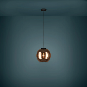 Stars of Light Moderne hanglamp Cordoba 1-lichts koper Ø30 cm