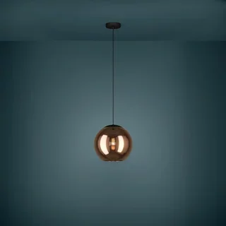 Hanglamp Cordoba 1-lichts koper Ø30 cm