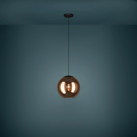 Stars of Light Moderne hanglamp Cordoba 1-lichts koper Ø30 cm