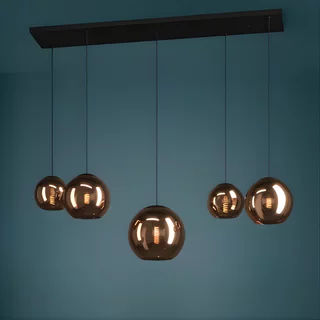 Hanglamp Cordoba 5-lichts koper