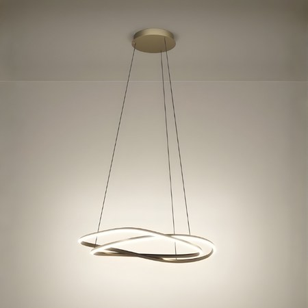 Stars of Light Hotel chique design hanglamp Guntin 2-lichts brons