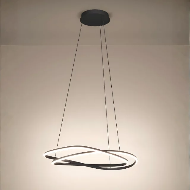Hanglamp Guntin 2-lichts grijs