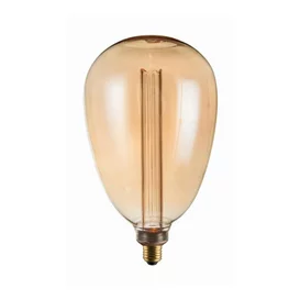 LED 4,3W amber 17x30 cm E27 3 standen memory
