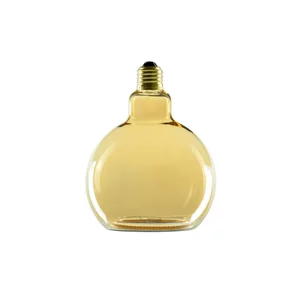 Lichtbron 6W Segula LED bol 12,5 cm goud