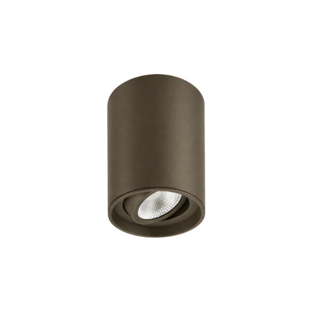 ETH Modern industriële opbouwspot Viggo 1-lichts Anodic brown kantelbaarOpbouwspot Viggo 1-lichts Anodic brown kantelbaar