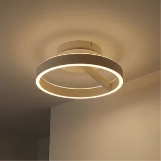 Plafondlamp Pilota crème Ø40 cm