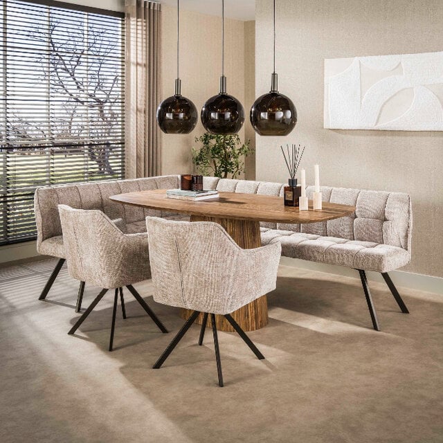 Eetkamertafel Drex Deens ovaal 180 cm