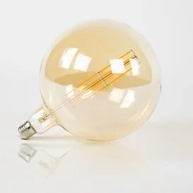 Lichtbron 8W Bol Ø20 cm LED filament goldline