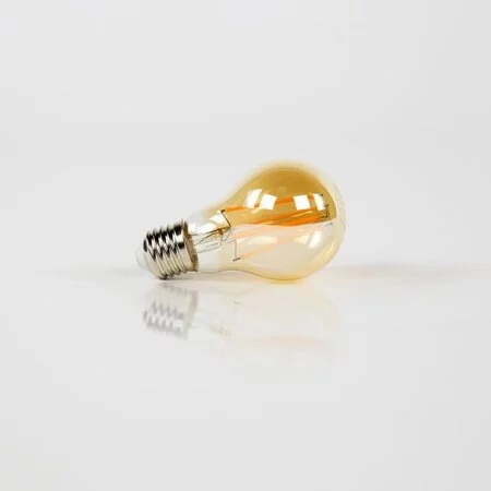 BelaLuz Lichtbron E27 LED 6W Peer Filament Amber Dimbaar