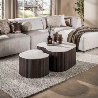 Salontafel Sierra set van 2 Taj Mahal shamrock