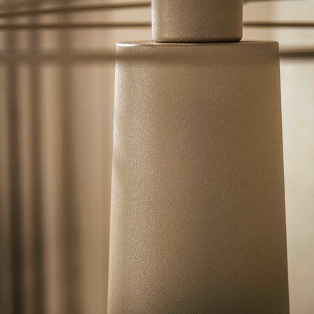 BelaLuz Modern industriële Vloerlamp Swirl 1-lichts Beige