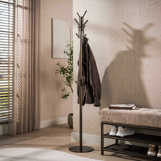 Staande kapstok Lema Drift brown
