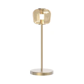 Tafellamp Rosa 1-lichts Rosé-Goud