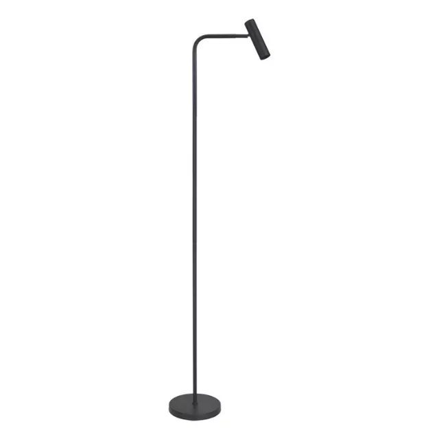 Vloerlamp Undici 1-lichts zwart
