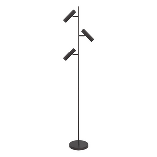 Vloerlamp Undici 3-lichts zwart