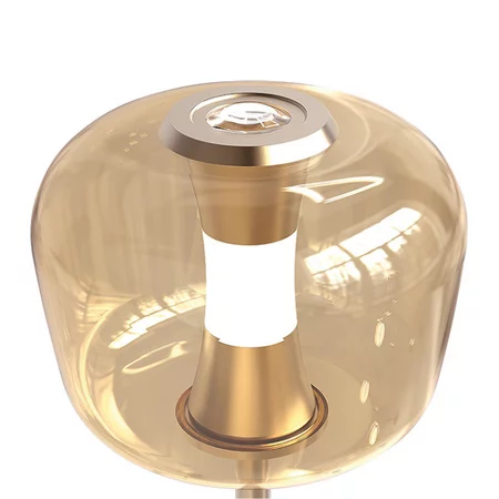 Freelight Hotel chique vloerlamp Rosa 1-lichts Rosé-Goud