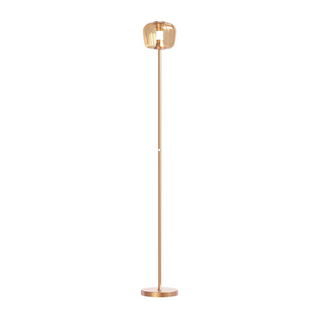Vloerlamp Rosa 1-lichts Rosé-Goud
