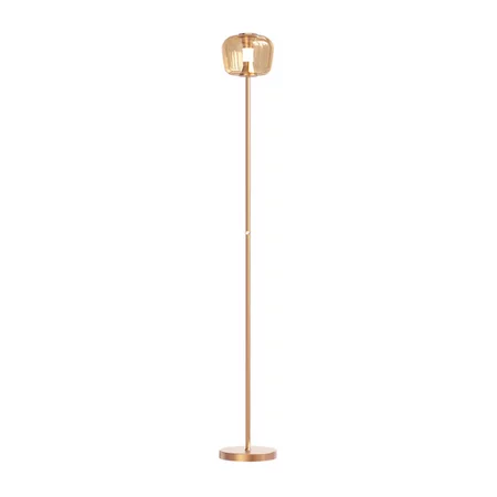Freelight Hotel chique vloerlamp Rosa 1-lichts Rosé-Goud