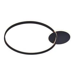 Plafondlamp Orlo zwart Ø76 cm