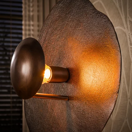 BelaLuz Industriële vloerlamp Earth 3-lichts bruin