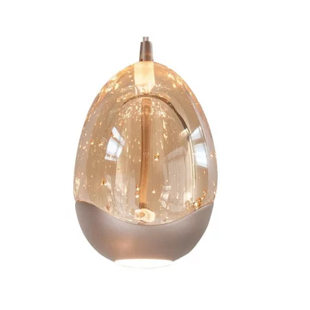 Highlight Modern design hanglamp Champagne Egg 3-lichts getrapt