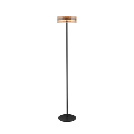 Highlight Moderne hotel chique vloerlamp Enzo 1-lichts brons